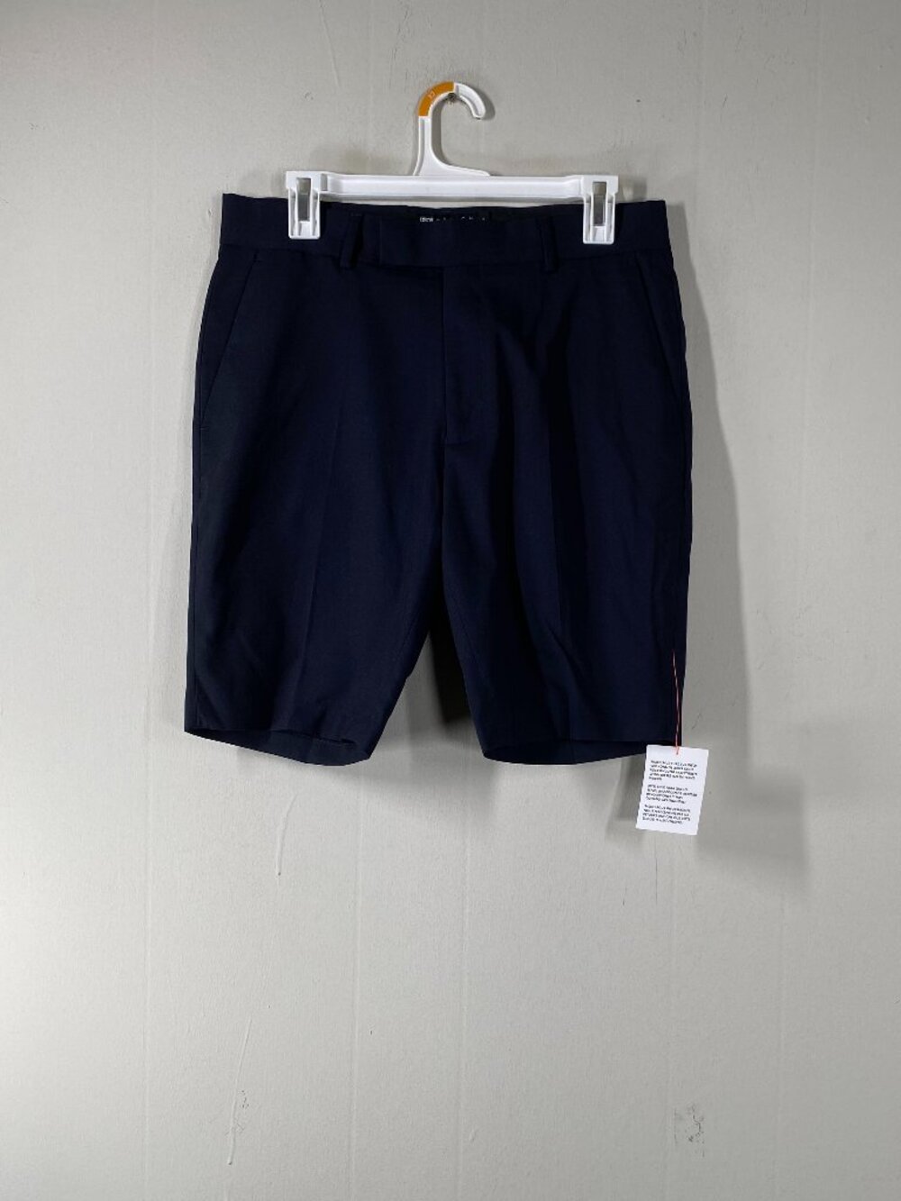 ASOS Design Dress Shorts Men's 32 Mid Rise Blue Office Casual NWT
